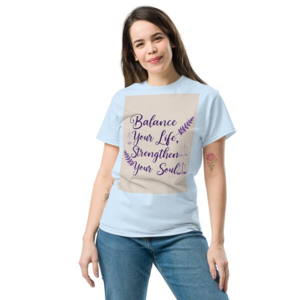 Balance Your Life, Strengthen Your Soul – Unisex Classic Tee