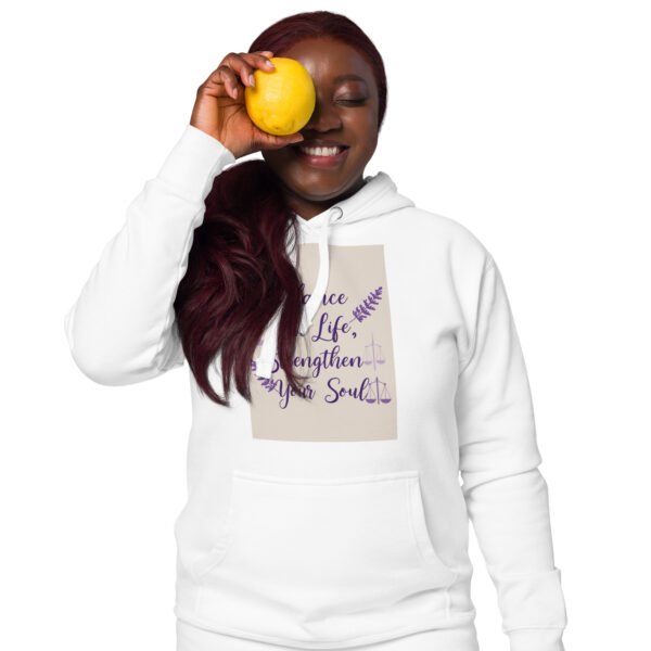 Balance Your Life, Strengthen Your Soul Unisex Hoodie