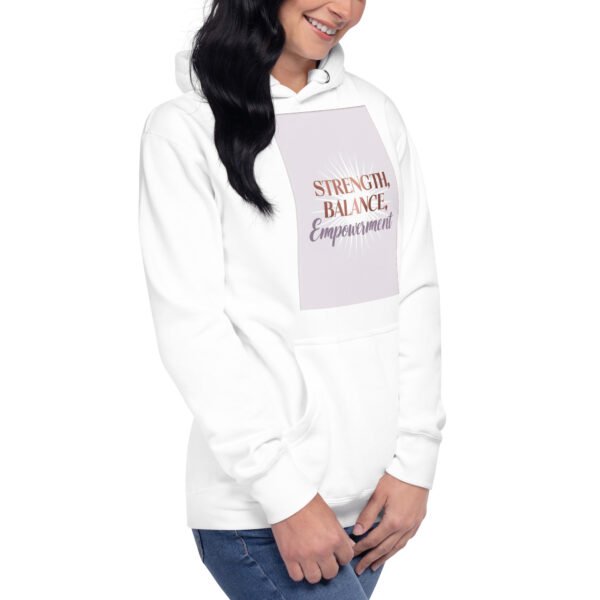 Strength Balance Empowerment Unisex Hoodie