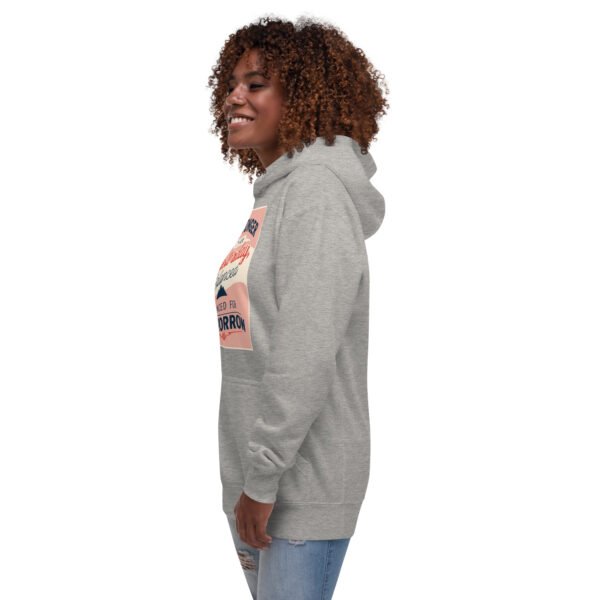 Stronger than Yesterday, Balanced for Tomorrow Unisex Hoodie - Image 5