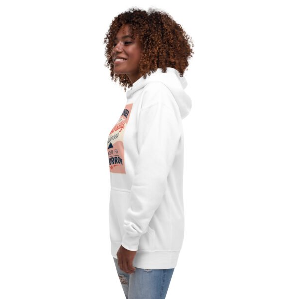 Stronger than Yesterday, Balanced for Tomorrow Unisex Hoodie - Image 9